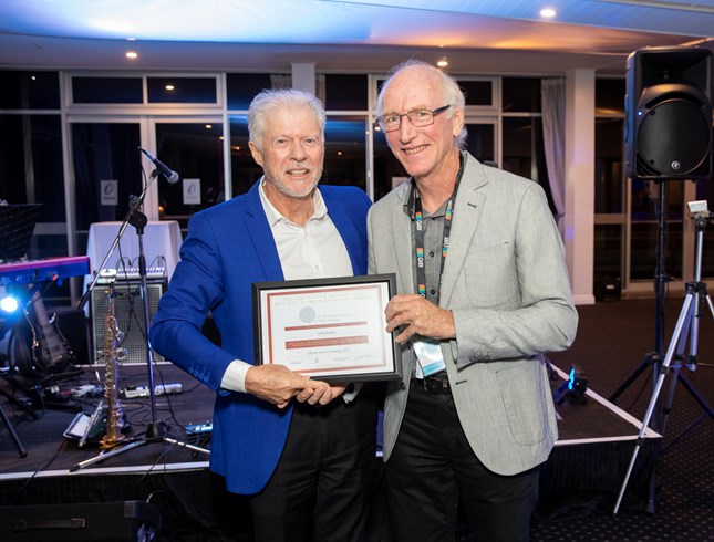 Fellowship of the Acoustical Society of NZ awarded to Keith Ballagh